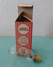 Vintage Radiant Lamp Projection DPJ Light Bulb Original Box 750W 120v T20