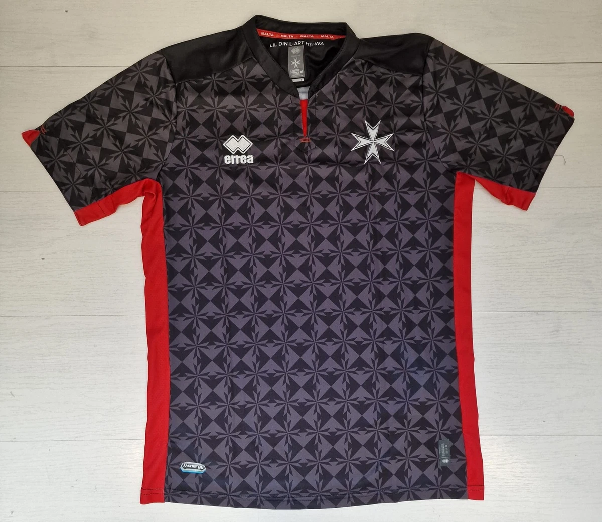 Maglia Da Portiere Errea Simon | Manica A Giro Con Imbottitura | Collo A Giro E Parasudore | Vestibilità Normale
