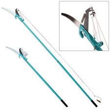 TELESCOPIC GARDEN LOPPER EXTENDABLE TREE BRANCH PRUNER CUTTER INC SAW ATTACHMENT