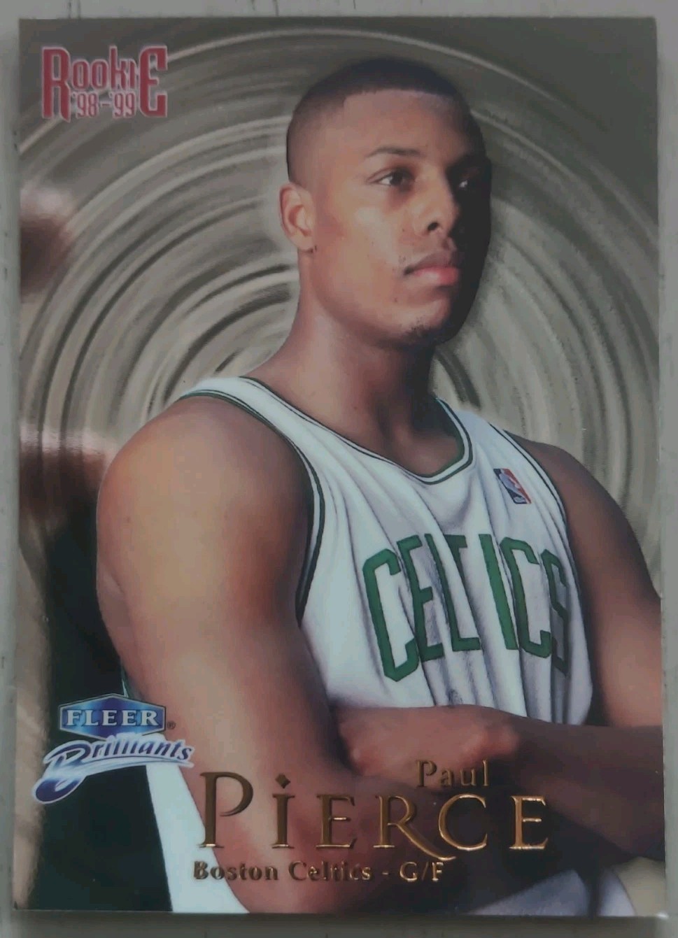 1998-99 Fleer Brilliants - Paul Pierce #110 (RC) Celtics HOF