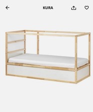 IKEA Kura Children's Wooden Reversible High/Low Bed Bunk