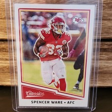 2017 Panini Classics Spencer Ware #62 Kansas City Chiefs Football Card