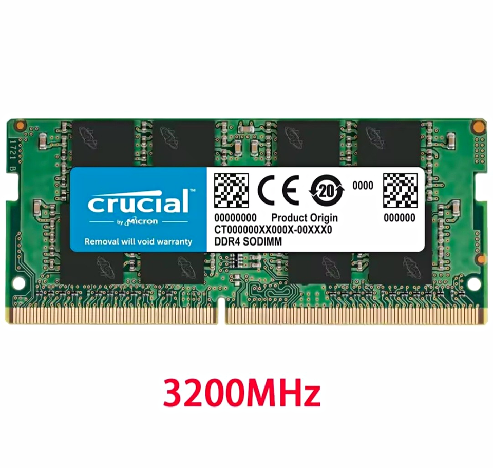 Crucial 16GB DDR4-3200 SO-DIMM Laptop RAM 260-Pin ECC Memory Module | eBay