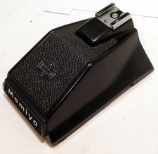 Mamiya 645 M645 1000S Eye Level Finder Plain w separation and crack inside glass