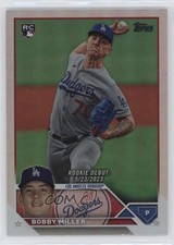 2023 Topps Update Rookie Debut Rainbow Foil Bobby Miller #US40 vc5