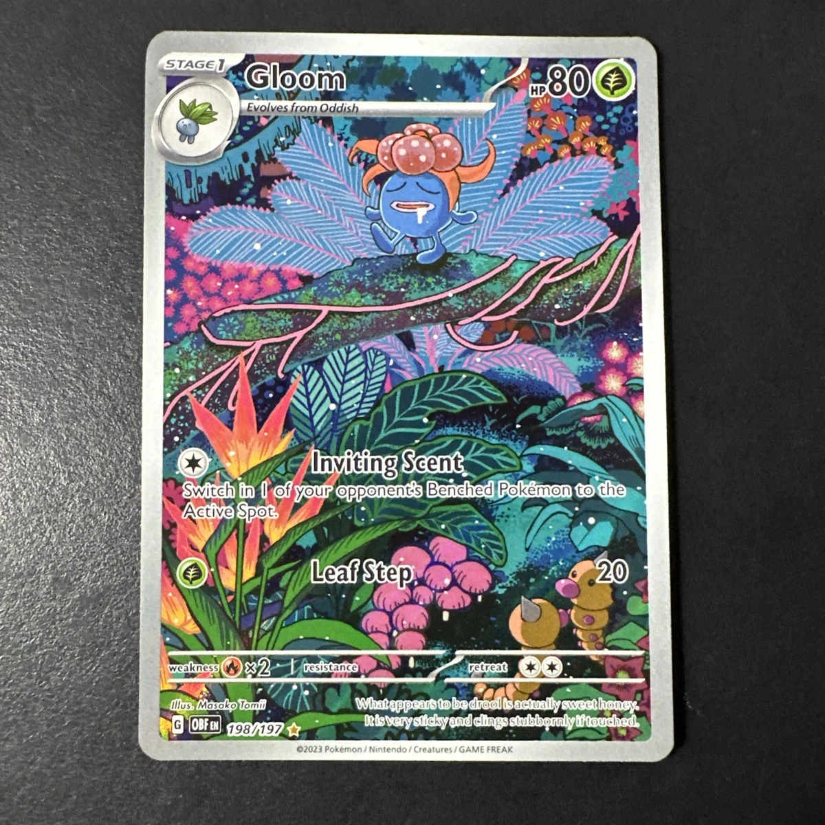 Gloom 198/197 SV03: Obsidian Flames for sale