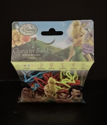 Disney Fairies Character Bandz - 20 pack - New