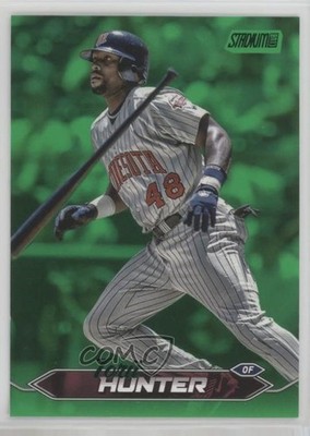 2024 Topps Stadium Club Green Foil 121/199 Torii Hunter #168 18c3