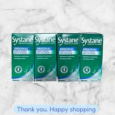 Systane ORIGINAL Dry Eye Relief   Total 4 Bottles EXP 2026  FREE Shipping