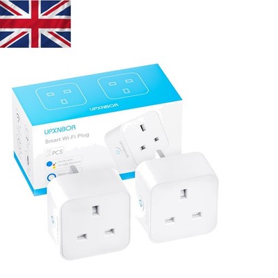 Sprachgesteuertes Smart Plug Set - Funk WLAN Steckdose für Hausautomation