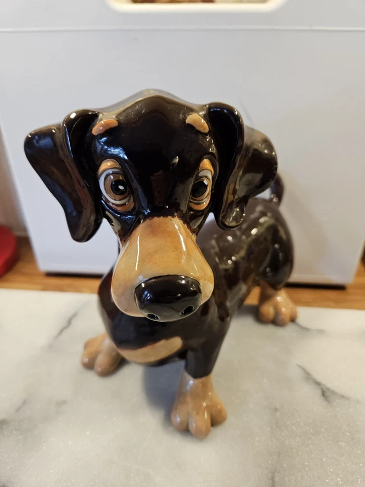 Large Pets With Personality Dachshund Frankie Dog Figurine  H8" X W8" Wt 2kg - Image 2 of 4