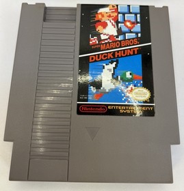 Super Mario Bros / Duck Hunt NES Cartridge Nintendo Tested Authentic Clean 