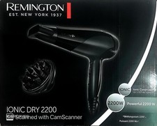 Remington Ionic Dry 2200 Hairdryer Black