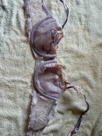 Lise Charmel Instant Couture bra 36B lavender Savorski Crystal NWT