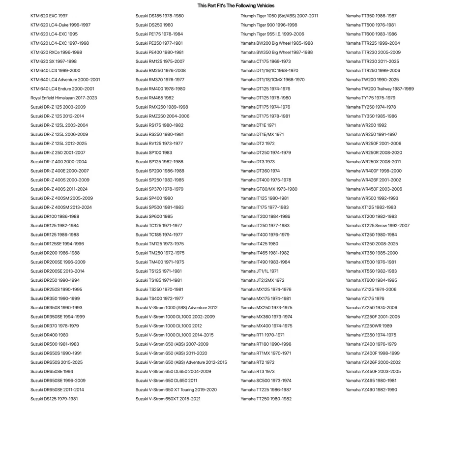 Tusk T-10 铝制 7/8 英寸车把 YZ 高弯蓝色适用于 HUSABERG FE600/E 1997 — 第 3/4 张图片