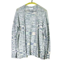 Michael Stars Multicolor Pastel Knit Cardigan Size Small EUC