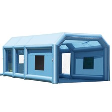 26.2x14.8x9.8ft Paint Booth With Oxford Fabric And Multi-stage Filtration