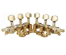 Guitar Locking Tuners 3L 3R Handed - 1:18 Lock String Tuning Key Pegs Mac...