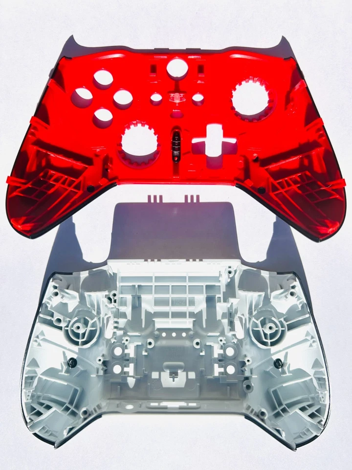 Microsoft Xbox Elite Series 2 Red New Front Faceplate & Back Cover Replacement - Image 4 of 4