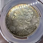 1878-S Morgan Dollar CAC MS64 nice toning