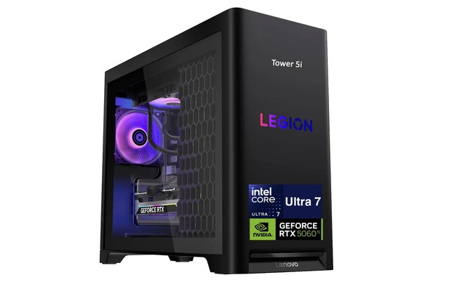 Lenovo Legion Tower 5i Intel Ultra 7 265F 32GB 1TB SSD RTX 5060 Ti W11H Desktop