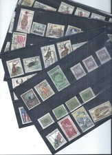 Czechoslovakia stamps. Mainly 1961 & 1965 used / CTO lot - AROUND 15 THIN (AV017