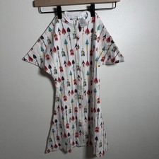 Sleeping Baby Infant Sleep Sack with Arrow Print Small 3M-6M