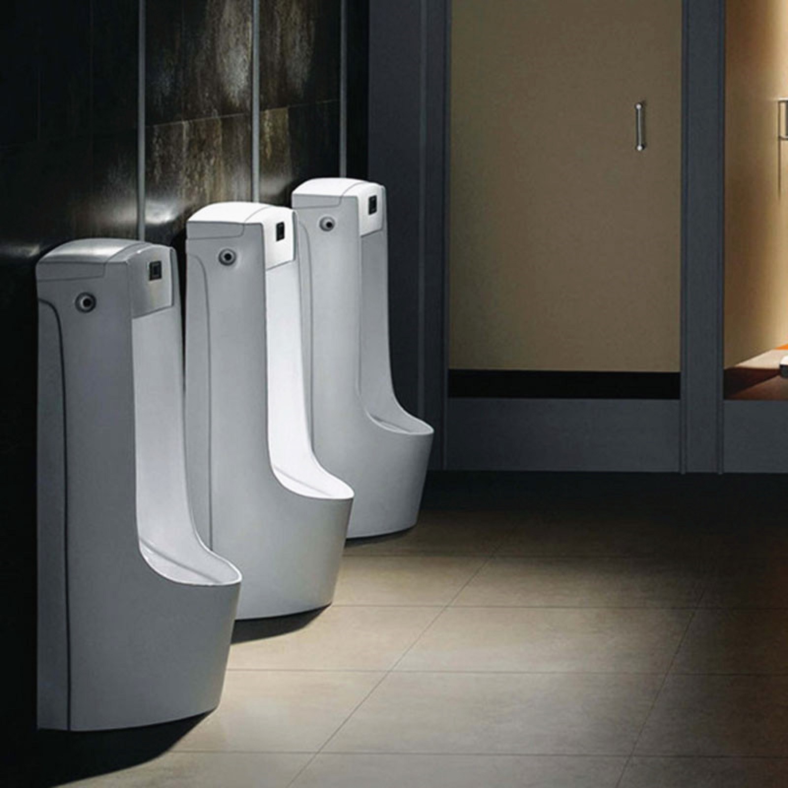 Ceramic Automatic Urinal Sensor Flush Valve Toilet Electromagnetic Flush Valve