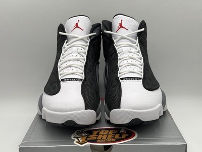 Air Jordan 13 ホワイト/ブラック(オリジナル) DS New Nike Air Jordan Retro 13 Black Flint 2023 Size 9 Authentic