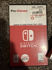 Legend of Zelda: Breath of the Wild GameStop Case - NO GAME CASE ONLY