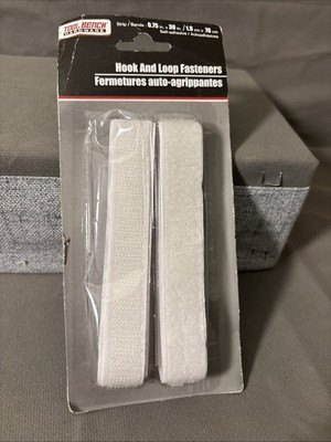 Tool Bench Hardware Hook & Loop Fasteners 0.75inx30in Self-Adhesive 639277427410