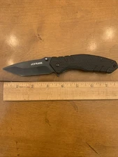 Schrade Scp 17-74 Folding Tanto Flipper Knife 