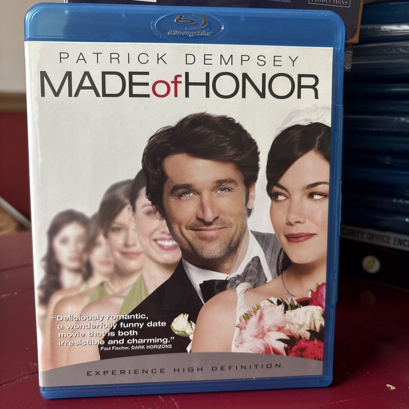 Made of Honor (Blu-ray, 2008) Patrick Dempsey McDreamy Michelle Monaghan McKidd