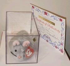 Ty Beanie Baby ❤️ Authenticated TRAP the Mouse with Canada / Canadian Tags MWMTs