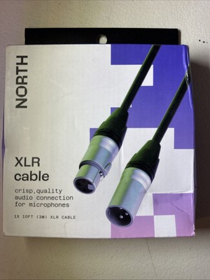 North Xle Cable 10ft Crisp Quality Audio Connection For Microphones