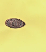 Texas Seaport Museum Retired Elongated Pressed Smashed Coin
