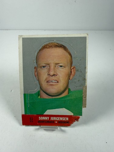 Sonny Jurgensen 1968 Topps Stand Ups card