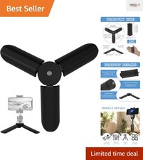 Durable and Foldable Mini Tripod - Essential Accessory for Vlogging Streaming