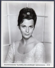 CLAIRE BLOOM English actress WONDERFUL WORLD of BROTHERS GRIMM Orig Photo 8x10