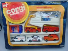 CORGI JUNIORS 3026 EMERGENCY GIFT SET - ORIGINAL VINTAGE SET