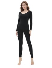 Ladies Snowdrop Thermal Underwear - cotton soft Vest Tops  pantee, Long Johns L