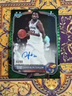 2025-26 Bowman Chrome 1st Darryn Peterson Green Reptilian ON CARD Auto 99 Kansas