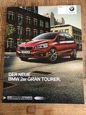 Prospekt BMW F46 2er Gran Tourer 216i 218i 220i 214d-218d 220d xDrive 2 2015