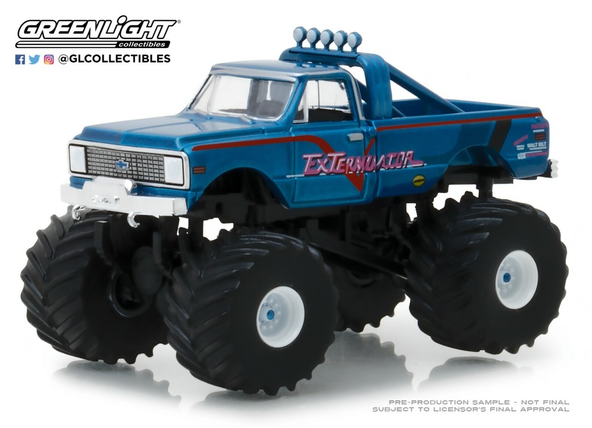 1:64 GreenLight *KINGS OF CRUNCH 2* EXTERMINATOR 1972 K-10