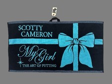 Brand New Scotty Cameron 2014 My Girl Towel Black / Tiffany / Super rare Sealed!