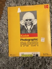 Kodak - Polycontrast Rapid II RC Glossy - 8" x 10" Sealed 25 Sheets - B W Paper