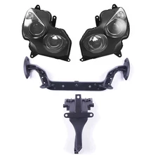 Headlight & Upper Stay Fairing Bracket Fit For Kawasaki Ninja ZX14R 2006-2011