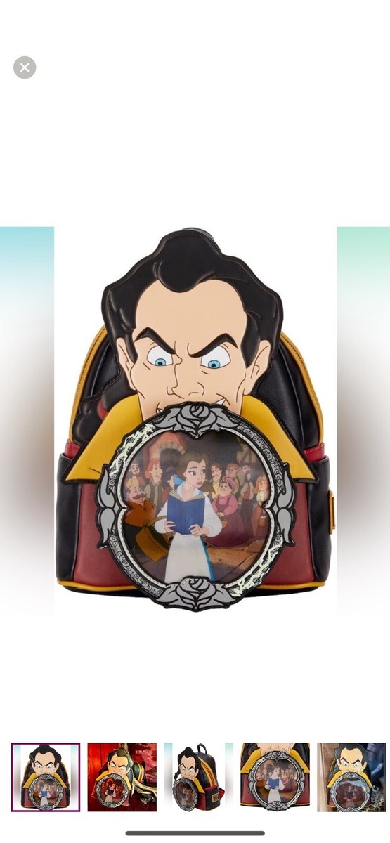?❤️NWT-Loungefly Disney Villains Scene Gaston Backpack?❤️ ❤️❤️NWT-Loungefly Disney Villains Scene Gaston Backpack  main image 2