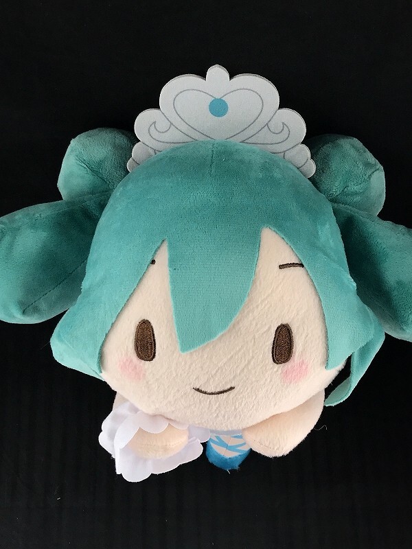 Hatsune Miku 15th Anniversary Nesoberi Special Plush Doll Sega