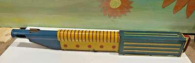 2764 - Vintage Wind-Up Tin Louis Marx Machine Gun Tin Toy , USA~ Works!